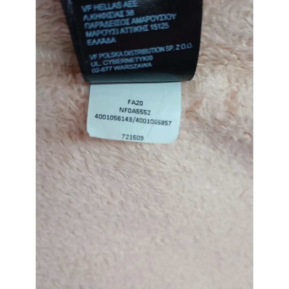 The North Face Osito Jacket Women's Medium Pink Teddy Fleece Jacket
